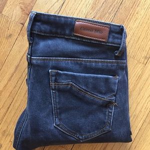 lined skinny jeans womens